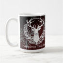 Search for rustic reindeer mugs Red