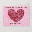 Search for red love heart postcards Pink