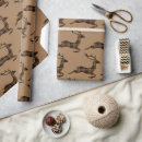Search for deer wrapping paper Brown