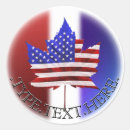 Search for usa canada stickers Flag