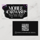 Search for mobile detailing business cards Bubbles
