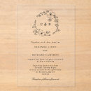 Search for cherry blossom square wedding invitations Botanical