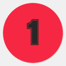 Search for number one stickers Simple