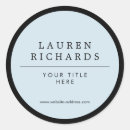 Search for plain blue stickers Professional