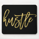 Search for hustling mousepads Black