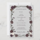 Search for burgundy and grey wedding invitations Floral