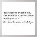 Search for behind posters Positivity
