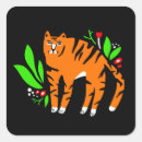 Search for chinese new year tiger stickers Red