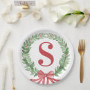 Search for christmas paper plates Traditional