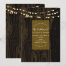 Search for rustic string lights wedding invitations Elegant