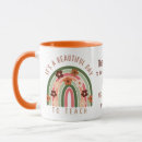Search for modern teacher mugs Boho