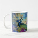 Search for blue peacock mugs Teal