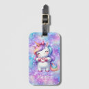 Search for unicorn luggage tags Hearts