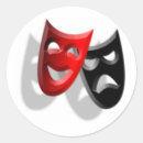 Search for drama masks stickers Theatre
