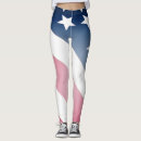 Search for stars and stripes leggings White