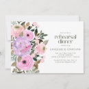 Search for lavender rehearsal dinner invitations Elegant