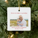 Search for first grandchild christmas tree decorations Grandfather