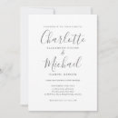 Search for gray wedding invitations Simple