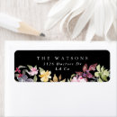 Search for hand painted return address labels Botanical