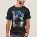 Search for starry night cat tshirts Van