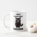 Search for racoon mugs Black and white