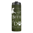 Search for dog saying mugs Life is better