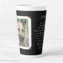 Search for memorial pet mugs Dog photo