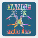 Search for native american kokopelli stickers Dance