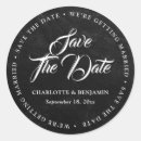 Search for blackboard wedding stickers Country