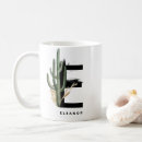 Search for monogram letter e mugs Watercolor
