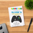 Search for video game controllers invitations For kids