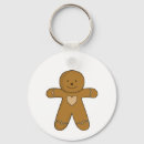 Search for gingerbread man key rings Xmas
