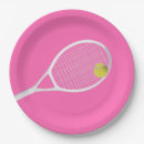 Search for team paper plates Tennis