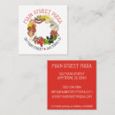 Search for pizza business cards Italian