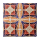Search for blue and orange tiles Geometric