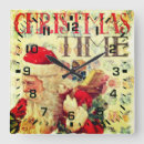 Search for santa claus clocks Holly