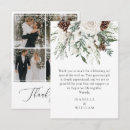 Search for winter wedding thank you cards Pine
