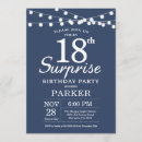Search for light blue 18th birthday invitations String lights