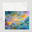 Search for sea waves postcards Abstract
