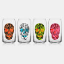 Search for skull with flowers mugs Skeleton