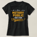 Search for notary public tshirts Job