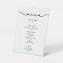 Search for cute wedding menus Simple
