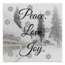 Search for black and white christmas posters Snowflakes