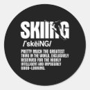 Search for downhill skiing stickers Vintage