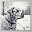 Search for winter scene posters Dog