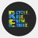 Search for earth day recycling stickers Green
