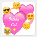Search for emoji birthday stickers Cute
