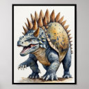 Search for ankylosaurus posters Watercolor