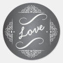 Search for chalk wedding stickers Modern