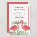 Search for flamingo bridal shower invitations Floral